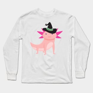 witchy axotl Long Sleeve T-Shirt